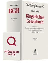 Produktbild: Gr&uuml;neberg BGB Chat-Book 2027