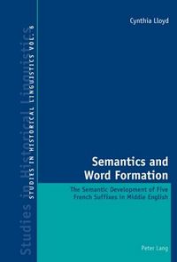 Produktbild: Semantics and Word Formation