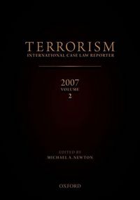 Produktbild: Terrorism Intl Case Law Report