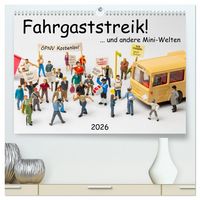 Produktbild: Fahrgaststreik! ... und andere Mini-Welten (hochwertiger Premium Wandkalender 2026 DIN A2 quer), Kunstdruck in Hochglanz