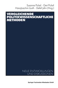 Produktbild: Vergleichende politikwissenschaftliche Methoden