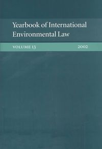 Produktbild: Yearbook of International Environmental Law: Volume 13 2002