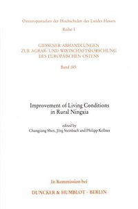 Produktbild: Improvement of Living Conditions in Rural Ningxia.