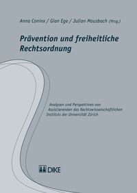Produktbild: Pr&auml;vention und freiheitliche Rechtsordnung