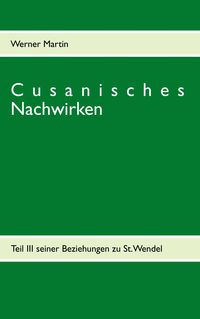 Produktbild: Cusanisches Nachwirken