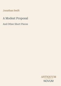 Produktbild: A Modest Proposal