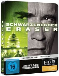 Produktbild: Eraser Steelbook (4K-UHD+Blu-ray)