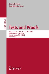 Produktbild: Tests and Proofs