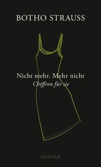 Produktbild: Nicht mehr. Mehr nicht
