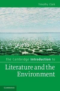 Produktbild: Cambridge Introduction to Literature and the Environment