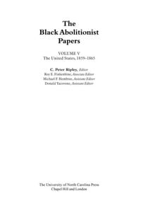 Produktbild: Black Abolitionist Papers