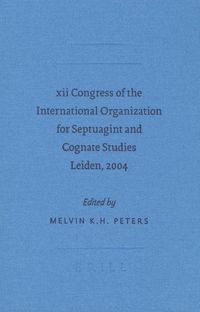 Produktbild: XII Congress of the International Organization for Septuagint and Cognate Studies Leiden, 2004