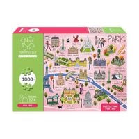 Produktbild: TEAMPUZZLE &ndash; Paris &ndash; 1000 Teile &ndash; Erwachsenenpuzzle f&uuml;r zwei Personen