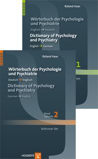 Bild vom Artikel Wörterbuch der Psychologie und Psychiatrie / Dictionary of Psychology and Psychiatry vom Autor Roland Haas