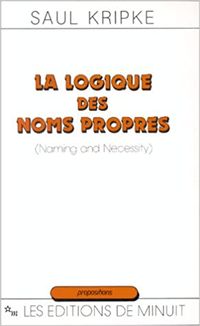Produktbild: La logique des noms propres