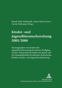 Produktbild: Kinder- und Jugendliteraturforschung 2005/2006