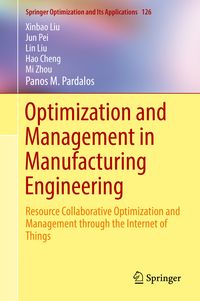 Produktbild: Optimization and Management in Manufacturing Engineering