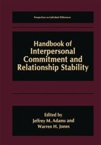 Produktbild: Handbook of Interpersonal Commitment and Relationship Stability