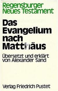 Produktbild: Das Evangelium nach Matth&auml;us