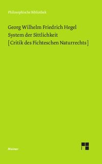 Produktbild: System der Sittlichkeit