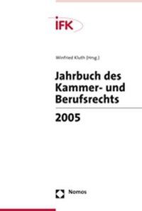 Produktbild: Jahrbuch des Kammer- und Berufsrechts 2005