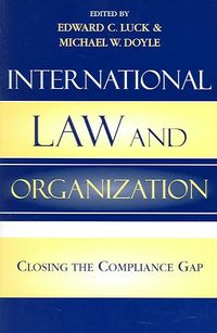 Produktbild: International Law and Organization