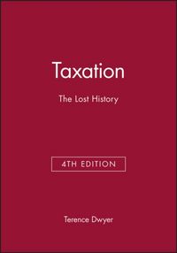 Produktbild: Taxation The Lost Hist 4/e