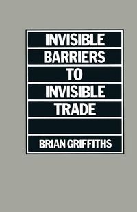 Produktbild: Invisible Barriers to Invisible Trade