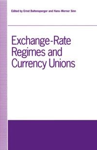 Produktbild: Exchange-Rate Regimes and Currency Unions