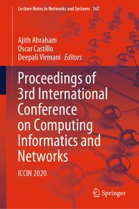 Produktbild: Proceedings of 3rd International Conference on Computing Informatics and Networks
