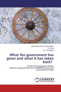 Produktbild: What the government has given and what it has taken back?