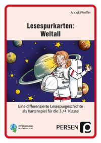 Produktbild: Lesespurkarten: Weltall