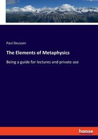 Produktbild: The Elements of Metaphysics
