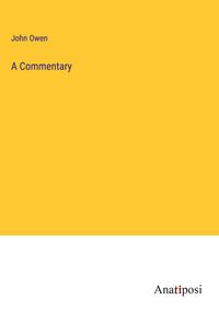 Produktbild: A Commentary