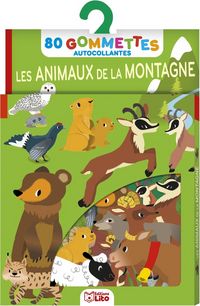 Produktbild: Les animaux de la montagne : 80 gommettes autocollantes
