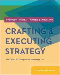Produktbild: Thompson, A: Crafting and Executing Strategy: Concepts and R