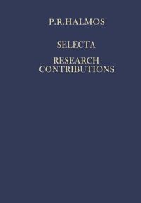 Produktbild: Halmos, P: Selecta I - Research Contributions