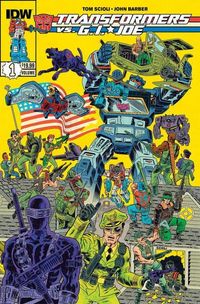 Produktbild: Scioli, T: Transformers vs G.I. Joe Volume 1