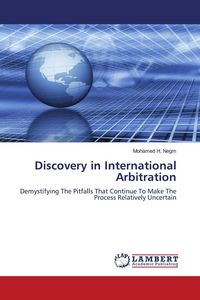 Produktbild: Discovery in International Arbitration