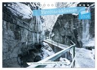 Produktbild: Breitachklamm im Wandel der Jahreszeiten (Tischkalender 2026 DIN A5 quer), CALVENDO Monatskalender