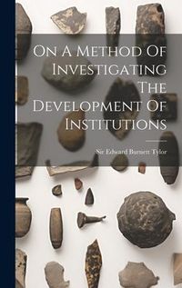 Produktbild: On A Method Of Investigating The Development Of Institutions