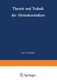 Produktbild: Theorie und Technik der Aktienkursindizes