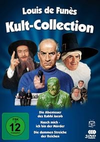 Produktbild: Louis de Fun&egrave;s - Kult-Collection (3 legend&auml;re Kultfilme) (3 DVDs) (Filmjuwelen)