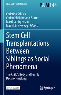 Produktbild: Stem Cell Transplantations Between Siblings as Social Phenomena