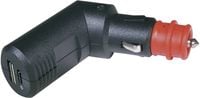 Produktbild: ProCar Winkelbarer Doppel USB-C&reg;/A Ladestecker 12 V/5V Belastbarkeit Strom max.=3.6A 12V