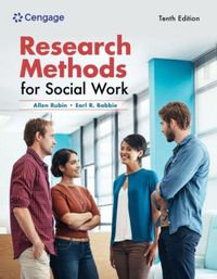 Produktbild: Research Methods for Social Work