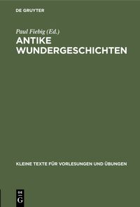 Produktbild: Antike Wundergeschichten