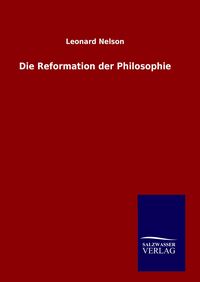 Produktbild: Die Reformation der Philosophie