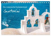 Produktbild: Santorini - Die malerische Kykladeninsel (Tischkalender 2027 DIN A5 quer), CALVENDO Monatskalender
