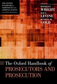 Produktbild: The Oxford Handbook of Prosecutors and Prosecution